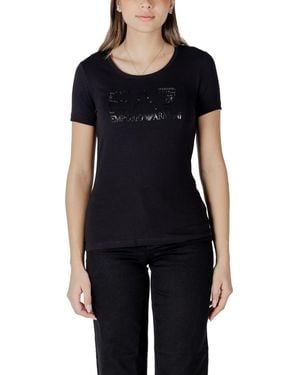 EA7 Cotton T-Shirt - Black
