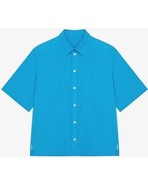 Givenchy Blue Fibers Shirt