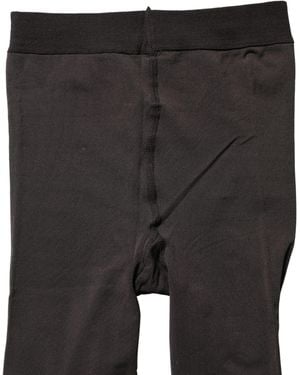 Dolce & Gabbana Black Nylon Tights Stocking Pantyhose Socks
