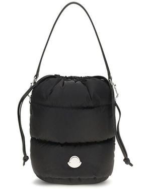 Moncler Black Nylon Backet Bag