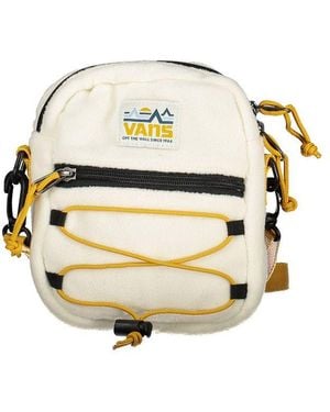 Vans White Polyester Shoulder Bag - Metallic