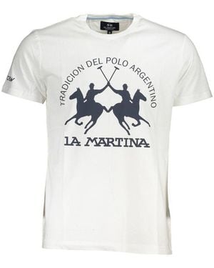 La Martina Cotton T-Shirt - White