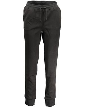 K-Way Black Cotton Pant - Xs - Grey