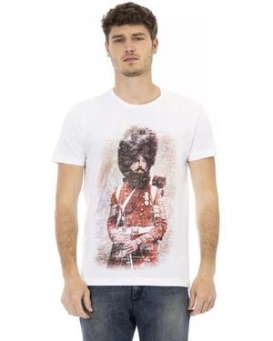 TRUSSARDI ACTION White Cotton Men T