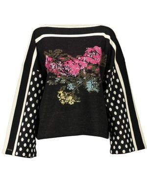 Blugirl Blumarine Nero Acrylic Jumper - Black