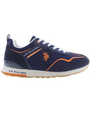 U.S. POLO ASSN. Polyester Trainer - Blue