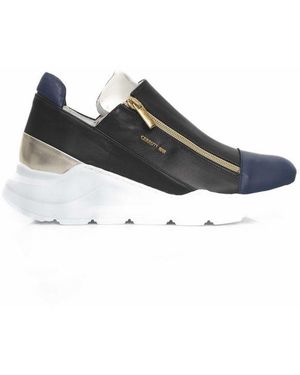 Cerruti 1881 Goat Leather Trainer - White