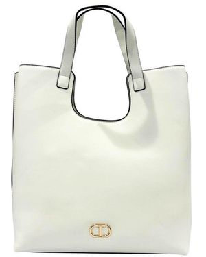 Twinset White Pu Handbag