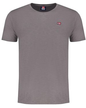 Norway 1963 Cotton T-Shirt - Grey
