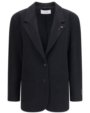 Lardini Black Cashmere Blazer