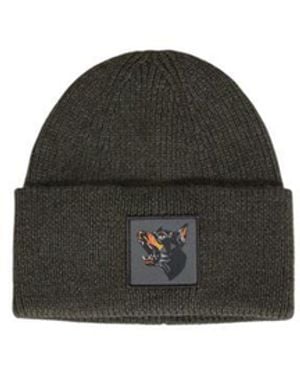 Antony Morato Green Wool Cap (baseball Hat) - Black