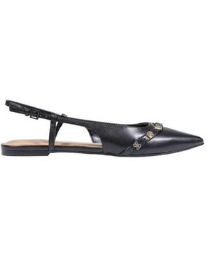 Guess Black Synthetic Platform Court Shoes - Multicolour