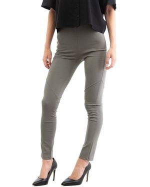 Patrizia Pepe Viscose Skinny Trousers - Black