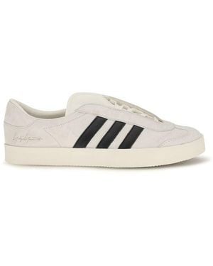 Y-3 White Calf Leather Bos Taurus Sneakers - Eu43/us10