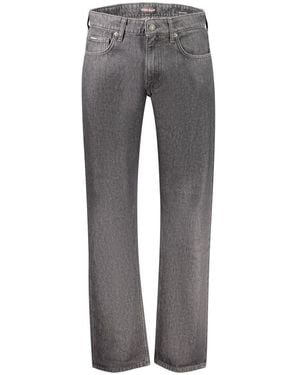 Guess Nero Cotton Mens Jeans - Gray