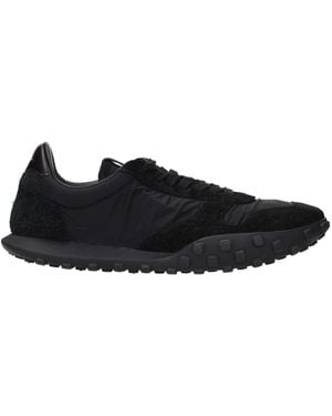 Jil Sander Black Fabric Sneakers