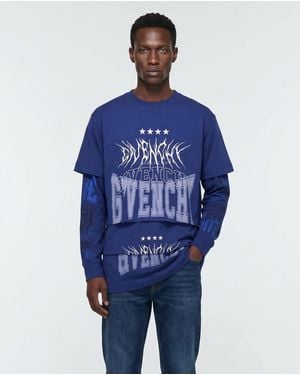 Givenchy Blue Cotton T