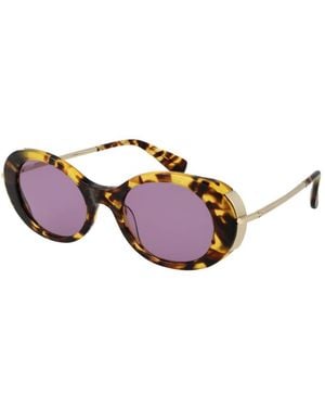 Max Mara Multicolor Acetate Sunglasses
