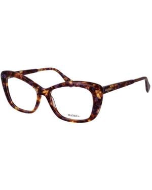 MAX&Co. Multicolour Acetate Glasses (frames) - Brown
