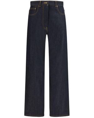 Thom Browne Blue Cotton Straight