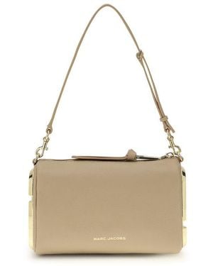 Marc Jacobs Beige Calf Leather Bos Taurus Shoulder Bag - Natural