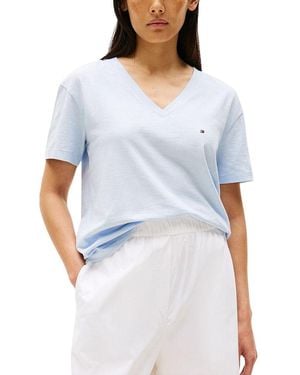 Tommy Hilfiger Blue Organic Cotton T