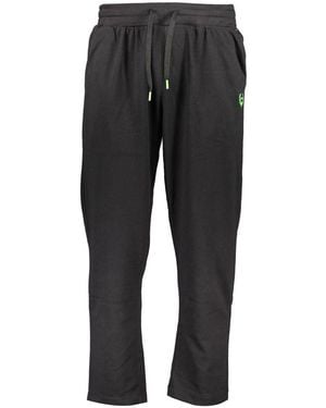 Gianmarco Venturi Black Cotton Men's Sweatpant - Grey
