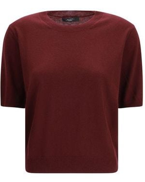 Max Mara Bordeaux Wool Oves Aries T - Red