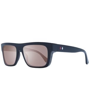 Web Black Men Sunglasses - Blue