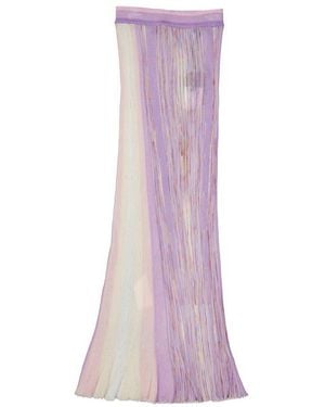Missoni Elastic Maxi Skirt - Purple