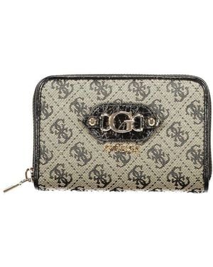 Guess Black Polyester Wallet - Gray