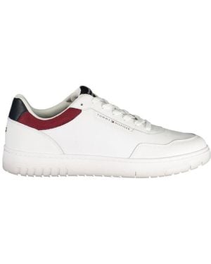 Tommy Hilfiger Bianco Polyurethane Trainer - White