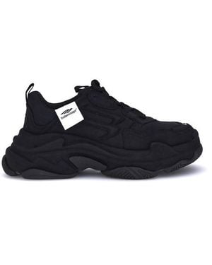 Balenciaga Fabric Trainers - Blue