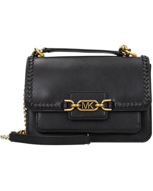Michael Kors Black Leather Shoulder Bag