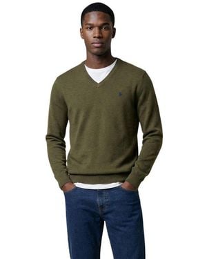 U.S. POLO ASSN. Green Cotton Sweatshirt