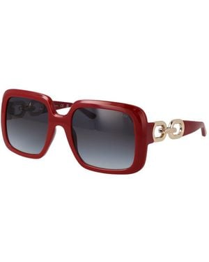 Guess Multicolor Plastic Sunglasses - Red