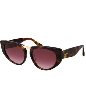 Max Mara Acetate Sunglasses - Brown