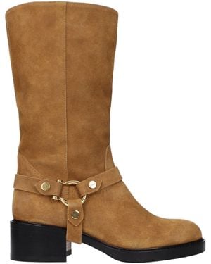 Chloé Suede/ Boots - Brown