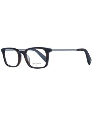 Yohji Yamamoto Brown Acetate Glasses (frames) - Blue