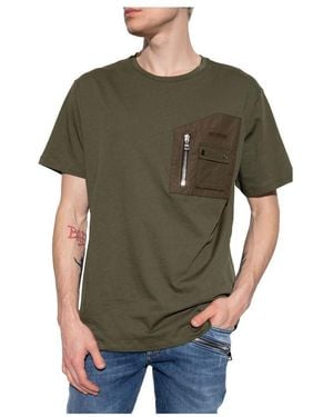Balmain Green Cotton T