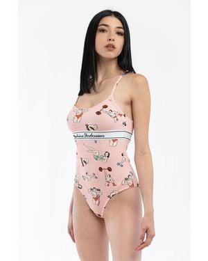 Moschino Cotton Bodysuit - Pink