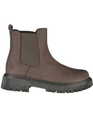 U.S. POLO ASSN. Brown Polyurethane 's Boot