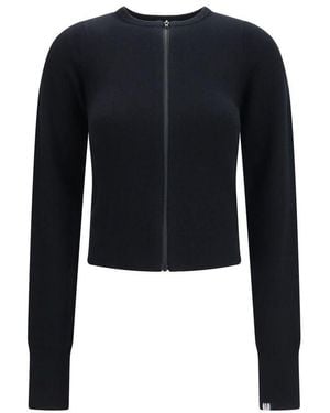 Extreme Cashmere Black Cashmere Cardigan