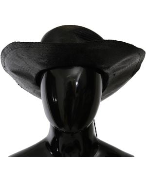 CoSTUME NATIONAL Chic Floppy Hat - Black