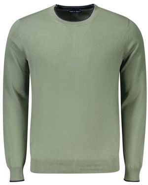 North Sails Green Cotton Men's Jumper