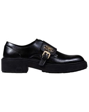 Liu Jo Black Artificial Leather Platform Court Shoes