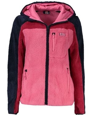 Norway 1963 Rosa Polyester Jacket - Pink