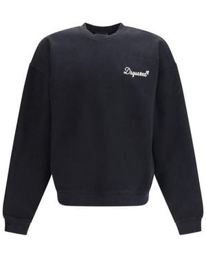 DSquared² Cotton Sweatshirt - Blue