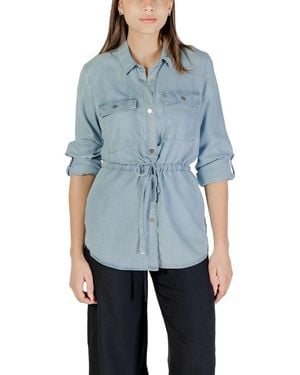 ONLY Tencel Shirt - Blue