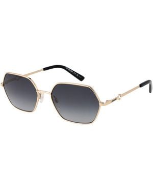 Love Moschino Gold Sunglasses - Blue